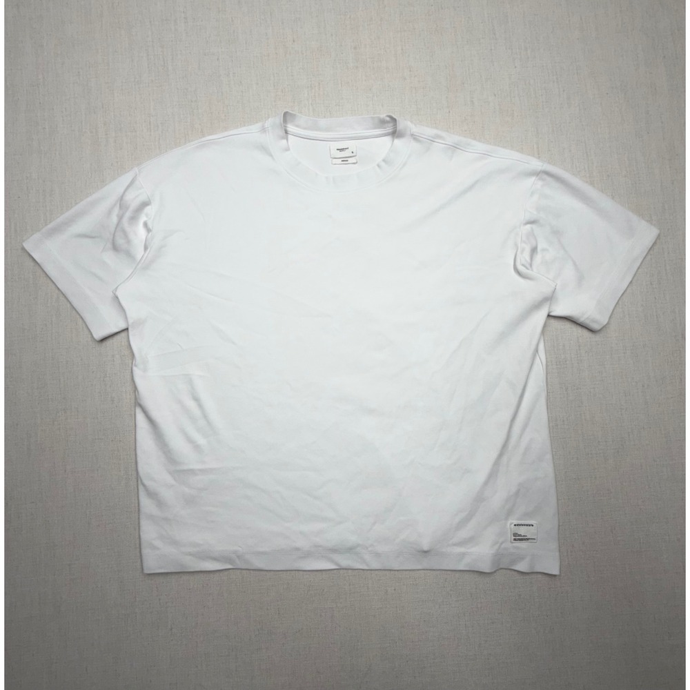 Reserved Supply Mens White Oversized Graphic Patch T-Shirt XL P967100-TE-JN16